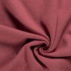 Laine bouillie 100% laine Vieux rose - Par 10 cm