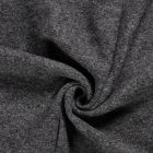 Laine bouillie 100% laine Gris foncé chiné - Par 10 cm