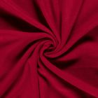 Tissu Polaire uni Rouge foncé - Par 10 cm