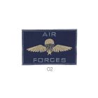 Ecusson Thermocollant Air Force Beige et Bleu Marine