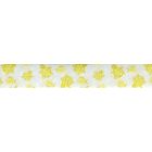 Biais replié 20 mm Jaune Poissons et tortues x1m