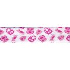 Biais replié 20 mm Rose Hiboux x1m