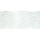Ruban Satin double face 10 mm Blanc x1m