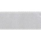 Ruban Satin double face 10 mm Gris clair x1m