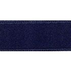 Ruban Satin double face 10 mm Bleu marine x1m