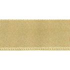 Ruban Satin double face 10 mm Jaune sécurité x1m