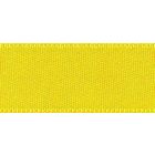 Ruban Satin double face 10 mm Jaune x1m
