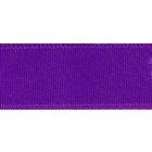 Ruban Satin double face 10 mm Pourpre trafic x1m
