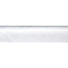 Passepoil tout textile 10 mm Blanc x1m