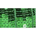 Galon Paillettes 22 mm Vert gazon Paillettes x1m