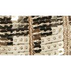 Galon Paillettes 22 mm Beige Paillettes x1m