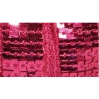 Galon Paillettes 22 mm Rose fuchsia Paillettes x1m