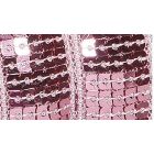 Galon Paillettes 22 mm Rose clair Paillettes x1m