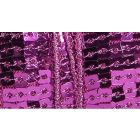 Galon Paillettes 22 mm Violet Paillettes x1m