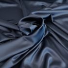Tissu Satin Duchesse Marine x10cm