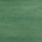 Tissu Velours Grosses côtes Vert bleu x10cm