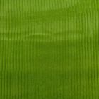 Tissu Velours Grosses côtes Vert pomme x10cm