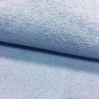 Tissu Eponge légère 320 g/m² Bleu - Par 10 cm