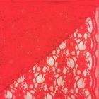 Tissu Dentelle Eva Rouge - Par 10 cm