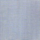 Tissu Vichy Mini carreaux 3 mm Bleu roi - Par 10 cm