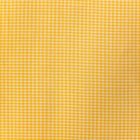 Tissu Vichy Mini carreaux 3 mm Jaune - Par 10 cm