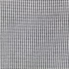 Tissu Vichy Mini carreaux 3 mm Noir - Par 10 cm