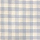 Tissu Vichy Très grands carreaux 17 mm Bleu ciel - Par 10 cm