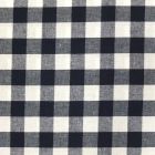 Tissu Vichy Très grands carreaux 17 mm Bleu marine - Par 10 cm