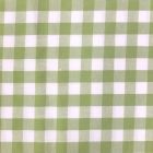 Tissu Vichy Très grands carreaux 17 mm Vert pomme - Par 10 cm