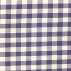 Tissu Vichy Très grands carreaux 17 mm Violet - Par 10 cm
