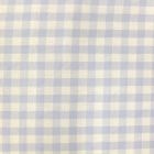 Tissu Vichy Grands carreaux 10 mm Bleu ciel - Par 10 cm