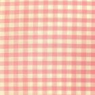 Tissu Vichy Grands carreaux 10 mm Rose pastel - Par 10 cm