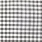 Tissu Vichy Grands carreaux 10 mm Taupe - Par 10 cm