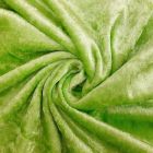 Panne de velours Vert pomme x10cm