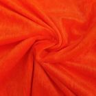Panne de velours Orange fluo x10cm