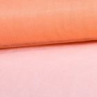 Tissu Tulle Souple Grande Largeur Saumon - Au mètre