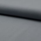 Tissu Voile de coton uni Gris souris - Par 10 cm