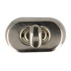 Tourniquet pour sac Argent 37*21 mm