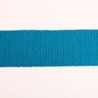 Sangle Coton 30 mm Bleu canard x1m