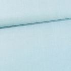 Tissu Chambray Coton uni Vert de gris - Par 10 cm