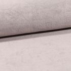 Tissu Jersey Velours Eponge Gris souris - Par 10 cm