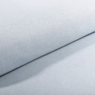 Tissu Sweat Paillettes argentées sur fond Bleu ciel - Par 10 cm