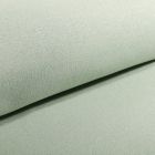 Tissu Sweat Paillettes argentées sur fond Vert amande - Par 10 cm