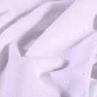 Tissu Plumetis léger Blanc - Par 10 cm