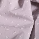 Tissu Plumetis léger Gris - Par 10 cm