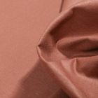 Tissu Popeline de coton unie Bio Cappuccino - Par 10 cm