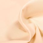 Tissu Popeline de coton unie Bio Ecru - Par 10 cm