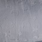 Tissu Doudou polaire Etoiles lunes relief sur fond Gris - Par 10 cm