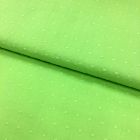 Tissu Plumetis Coton Vert pomme - Par 10 cm