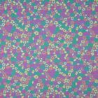 Tissu Jersey Coton Tâches de léopard sur fond Bleu marine - Par 10 cm